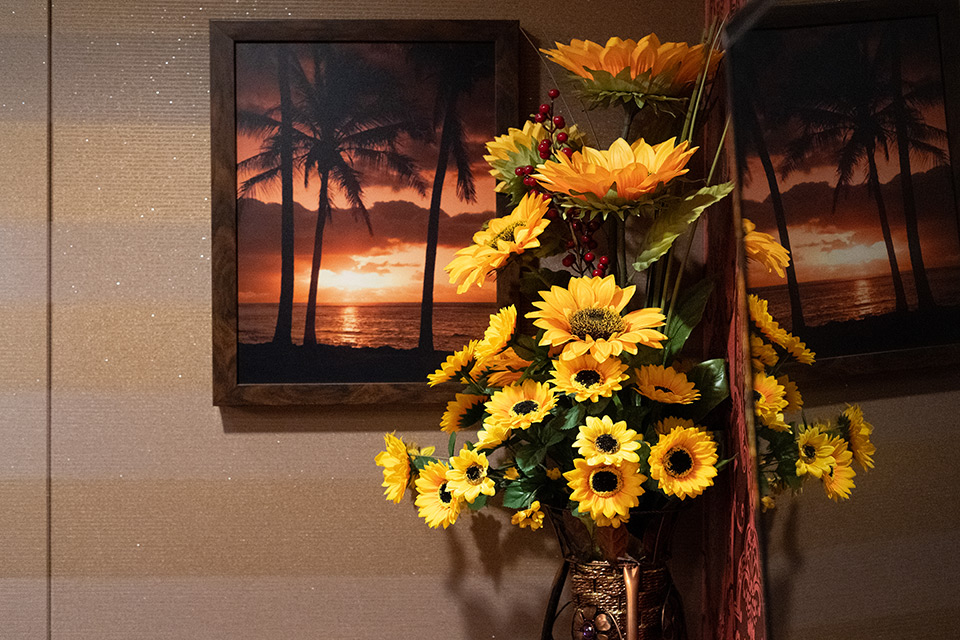 스웨디시 서비스가 제공되는 자양동 성수테라피 매장 내부 사진