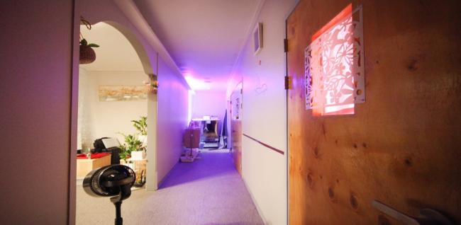 운서동 한국관리사, 중국관리사 마사지샵 건강마사지의 쾌적한 관리실 내부 모습