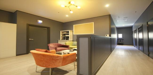 태국마사지 서비스가 제공되는 수암동 휴마사지 매장 내부 사진