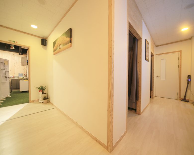 주변 한국마사지 추천 매장 힐링명가의 전체적인 인테리어 모습