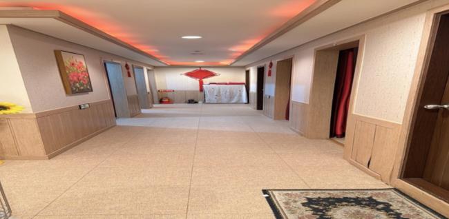 수성동 중국관리사 마사지샵 중국황실마사지의 쾌적한 관리실 내부 모습