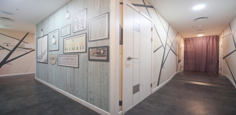 태국마사지 서비스가 제공되는 하길리 365아로마마사지 매장 내부 사진