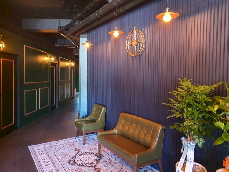 용산리 인근 타이, 아로마, 커플관리 서비스가 제공되는 힐러테라피의 전체 시설