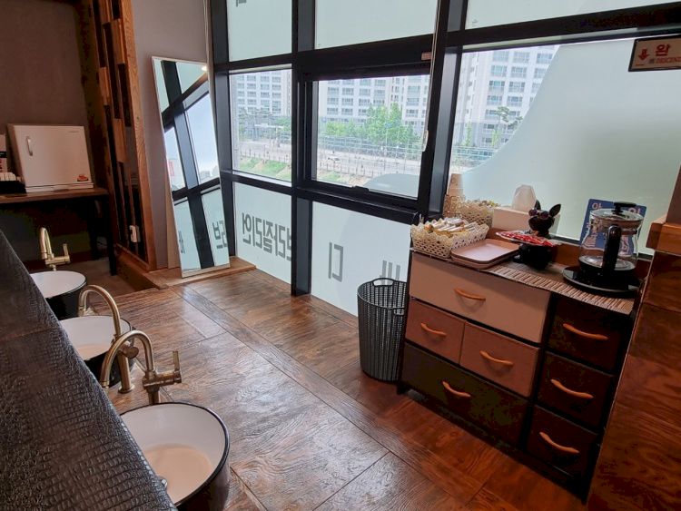 태국마사지 관리 전문 마사지 매장 선율테라피 내부 공간