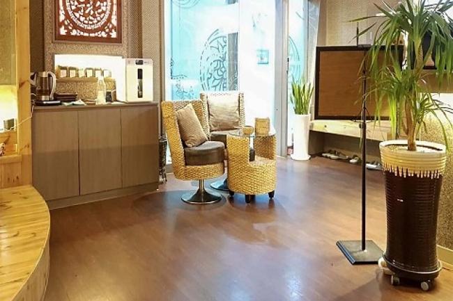청라동 인근 아로마, 건식/스포츠, 커플관리, 풋케어 서비스가 제공되는 더풋샵의 전체 시설