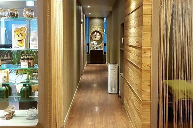 청라동 중국마사지 전문 더풋샵의 아늑하고 프라이빗한 분위기