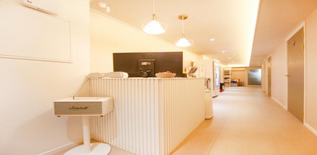 서정동 한국관리사 마사지샵 4TEN테라피의 쾌적한 관리실 내부 모습