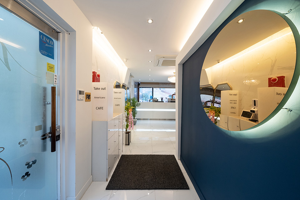 젠틸스웨디시 - 동교동 합정역,상수역,홍대입구역,광흥창역 인근 스웨디시 전문 마사지 매장 전경