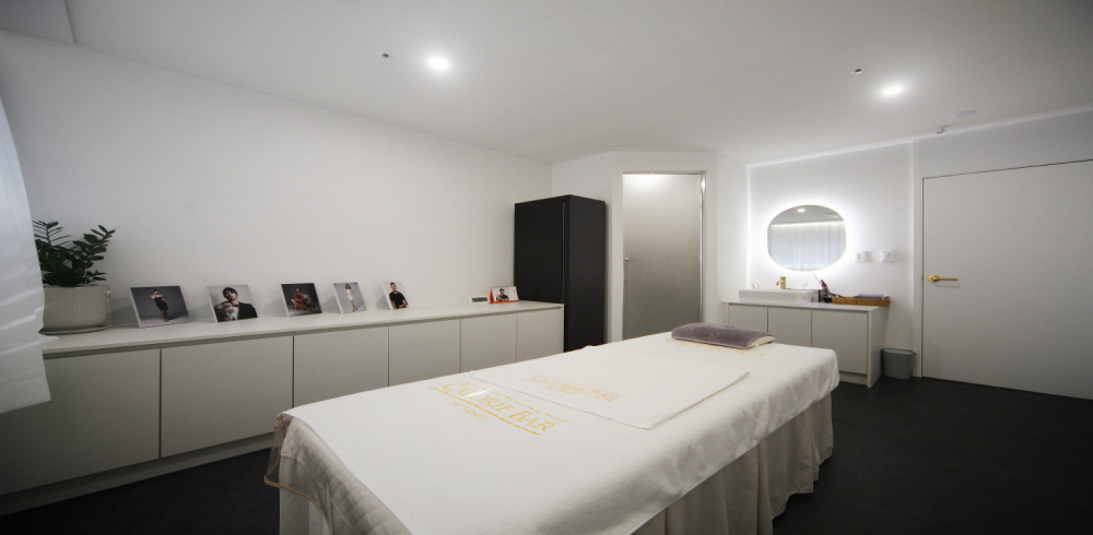 보라동 인근 아로마, 건식/스포츠, 커플관리, 뷰티/에스테틱 서비스가 제공되는 더엘스파의 전체 시설