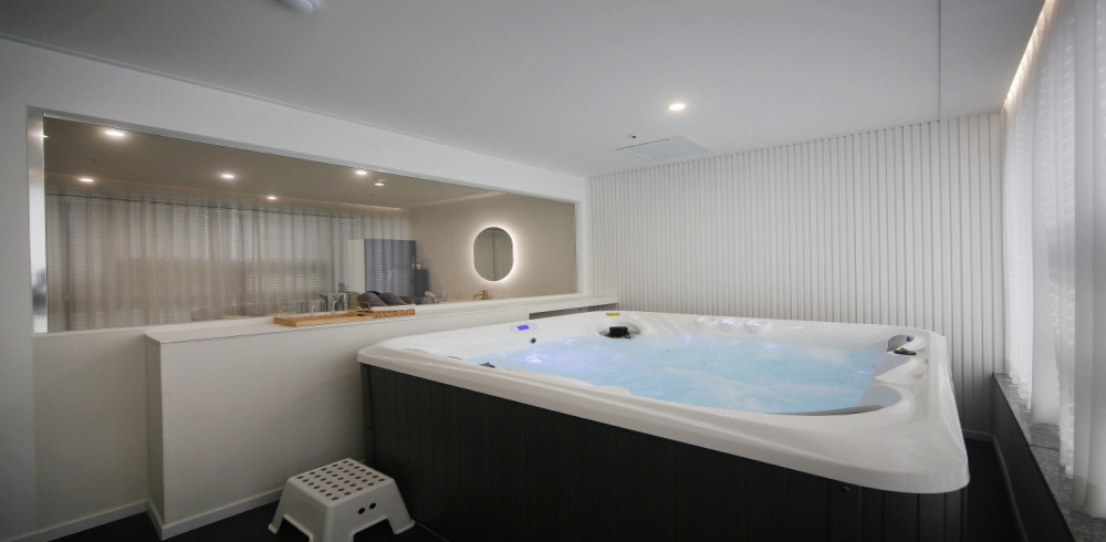 보라동 인근 마사지 잘하는 곳 더엘스파 청결하게 관리된 내부 시설