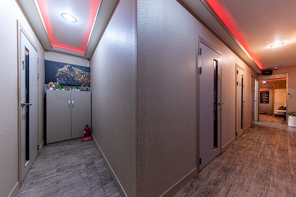 탄현역 인근 태국관리사 마사지 전문 정테라피의 아늑한 내부 시설 안내