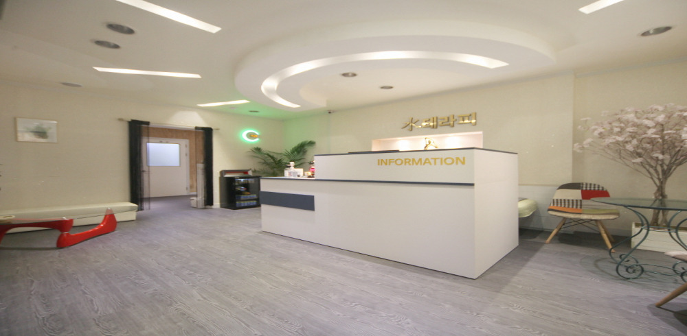 스웨디시 서비스가 제공되는 망포동 스웨&로미 매장 내부 사진