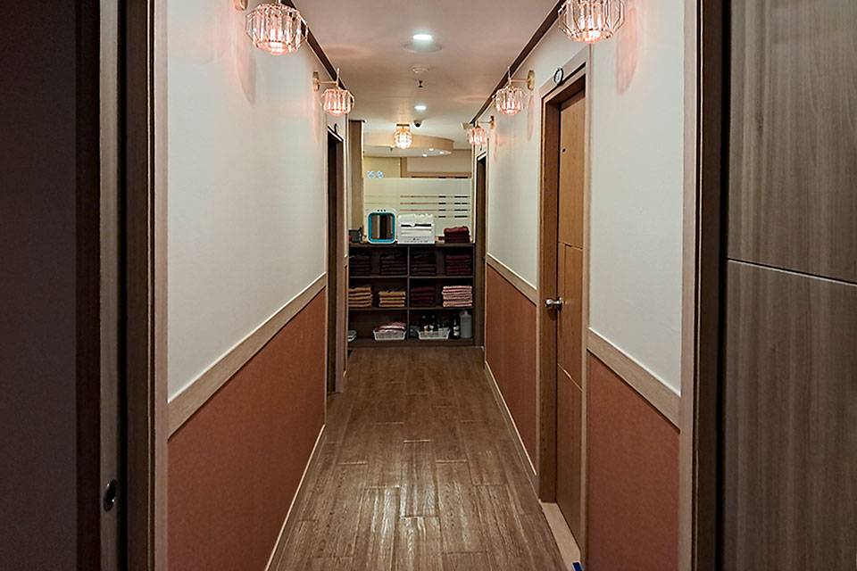 한국마사지 관리 전문 마사지 매장 창조페이스바디 내부 공간