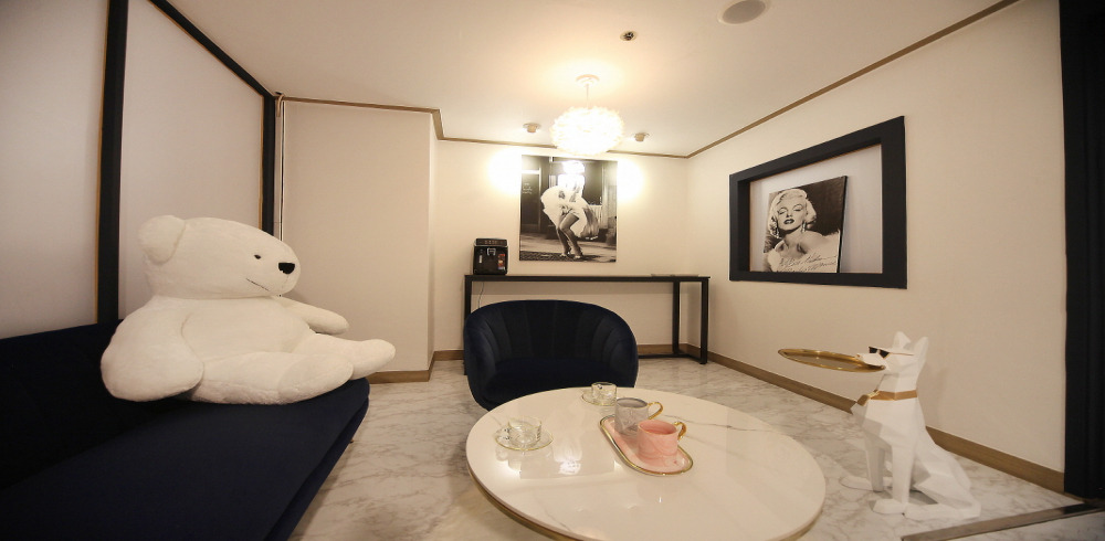 스웨디시 서비스가 제공되는 금오동 트렌드스웨디시 매장 내부 사진