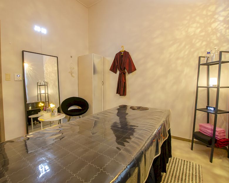 한국마사지 서비스가 제공되는 구로동 비너스테라피 매장 내부 사진