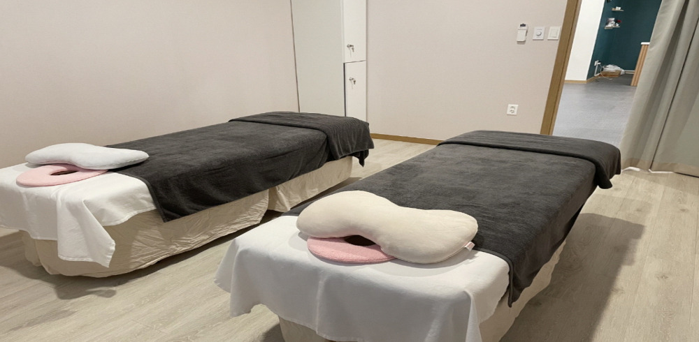주변 한국마사지 추천 매장 더힐링테라피의 전체적인 인테리어 모습