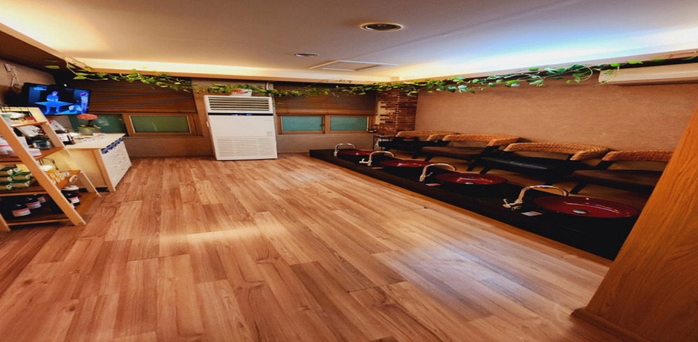 중국마사지 서비스가 제공되는 수송동 휴테라피 매장 내부 사진