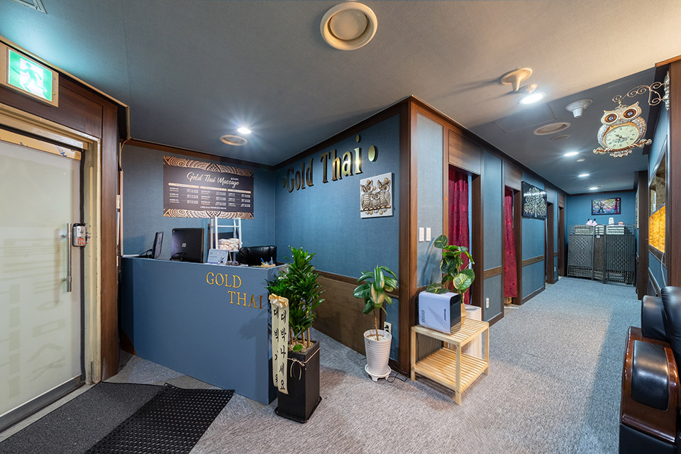 태국마사지 관리 전문 마사지 매장 뉴골드타이 내부 공간