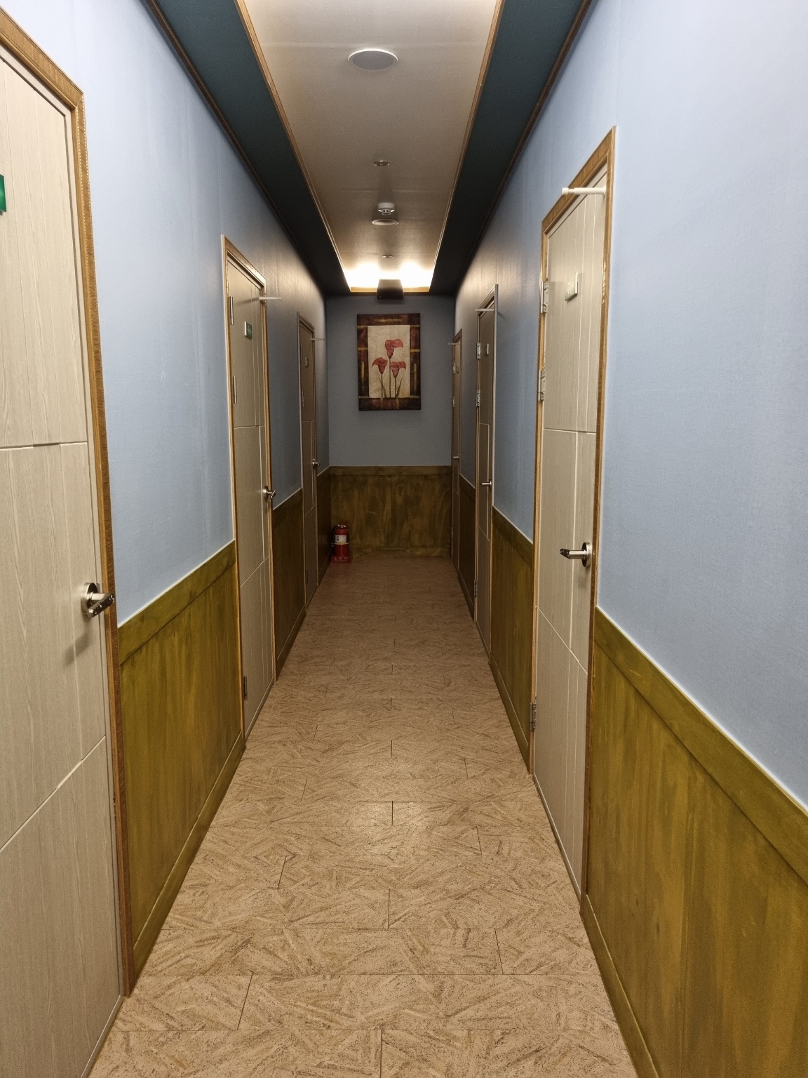 우산동 태국관리사 마사지샵 소풍타이아로마의 쾌적한 관리실 내부 모습