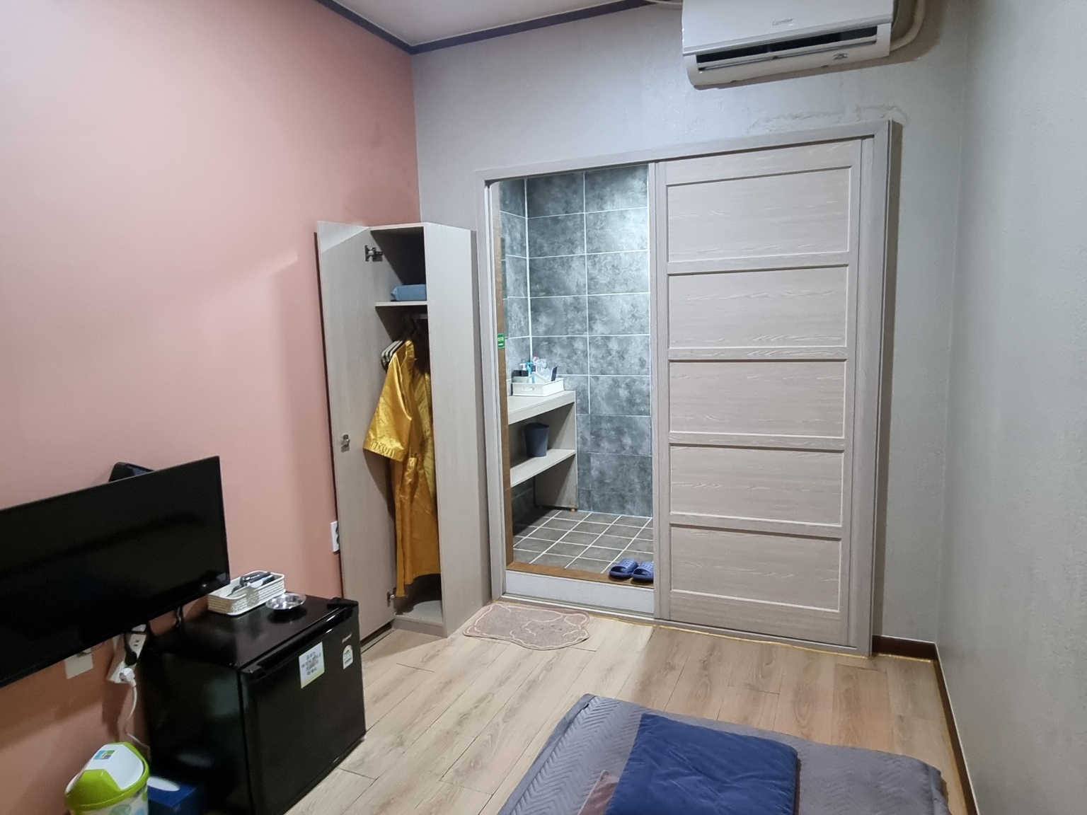 태국마사지 서비스가 제공되는 우산동 소풍타이아로마 매장 내부 사진