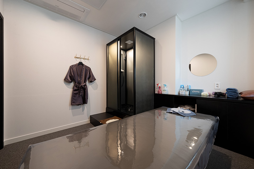 스웨디시 서비스가 제공되는 관양동 오늘마사지 매장 내부 사진