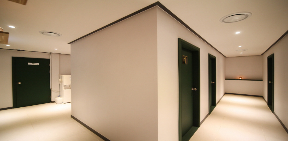 주변 태국마사지 추천 매장 공타이아로마의 전체적인 인테리어 모습