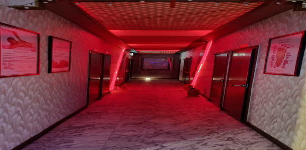 중국마사지 관리 전문 마사지 매장 중국전통수테라피 내부 공간