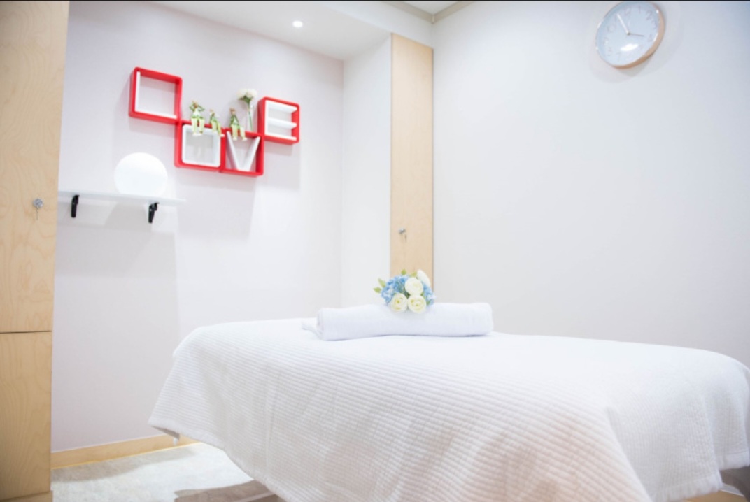 산전/산후 서비스가 제공되는 장기동 루시아 에스테틱 매장 내부 사진