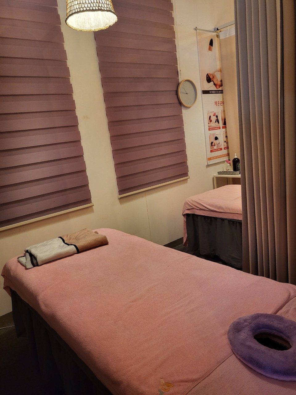 영등포시장역,영등포역,신길역 주변 산전/산후 추천 매장 여기온마사지의 전체적인 인테리어 모습