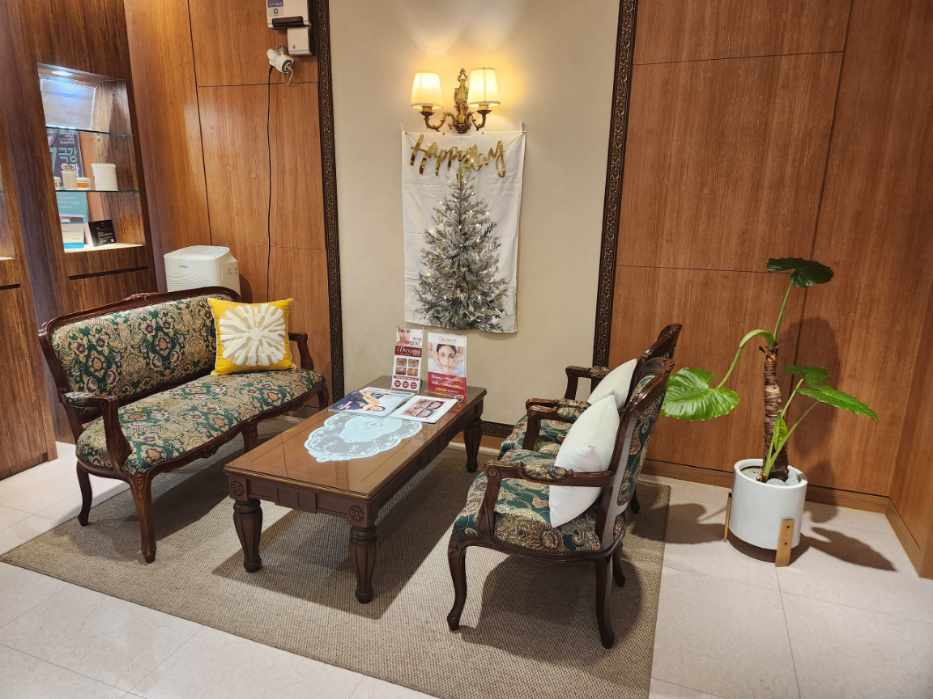 산전/산후 관리 전문 마사지 매장 후스파갤러리 내부 공간