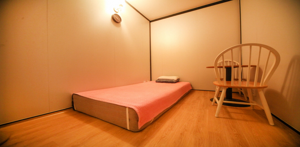 구래동 중국관리사 마사지샵 비타민테라피의 쾌적한 관리실 내부 모습