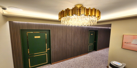 봉명동 인근 스웨디시 서비스가 제공되는 실크테라피의 전체 시설