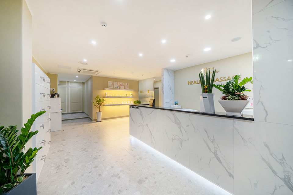 오산역 인근 태국관리사 마사지 전문 더샵의 아늑한 내부 시설 안내