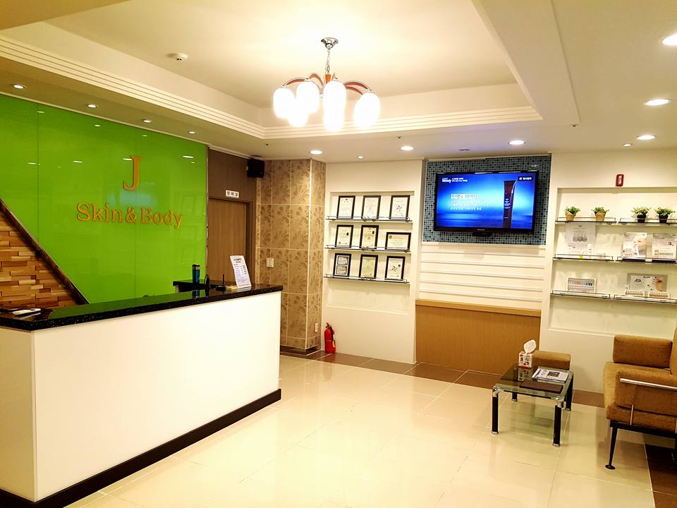 J스킨&바디 - 가오동 인근 산전/산후 전문 마사지 매장 전경