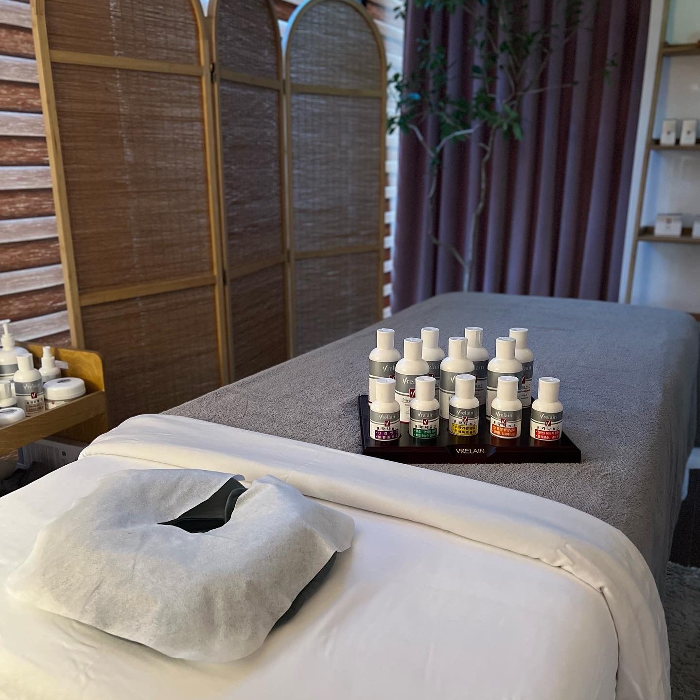 신사역,압구정역,논현역,학동역 인근 한국관리사 마사지 전문 베베드마랑의 아늑한 내부 시설 안내