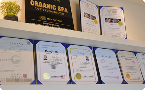 주변 산전/산후 추천 매장 더웰에스테틱의 전체적인 인테리어 모습