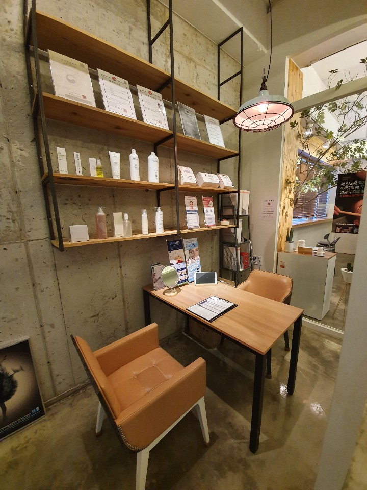 수월동 한국관리사 마사지샵 에스테틱연의 쾌적한 관리실 내부 모습