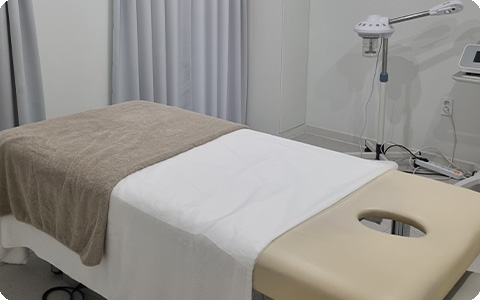 산전/산후 관리 전문 마사지 매장 더바른뷰티 내부 공간