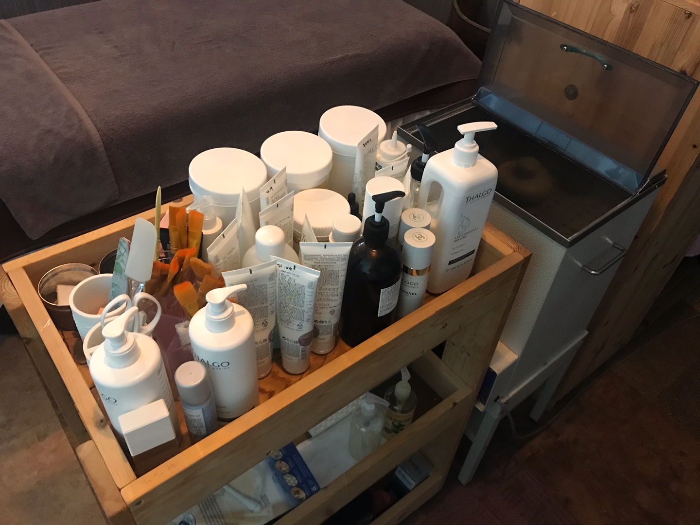 산전/산후 관리 전문 마사지 매장 최임선맘스테라피 내부 공간