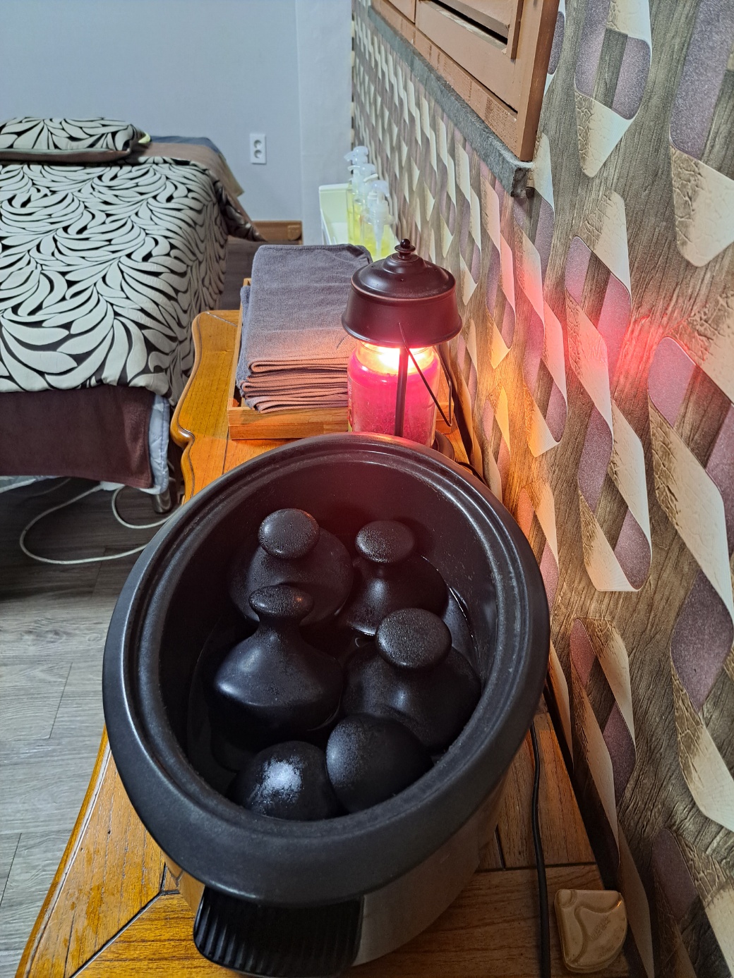 망포역 주변 산전/산후 추천 매장 황후애스킨케어의 전체적인 인테리어 모습