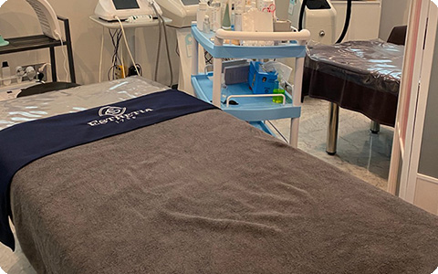 산전/산후 서비스가 제공되는 정하동 에스테티아 안동2호점 매장 내부 사진