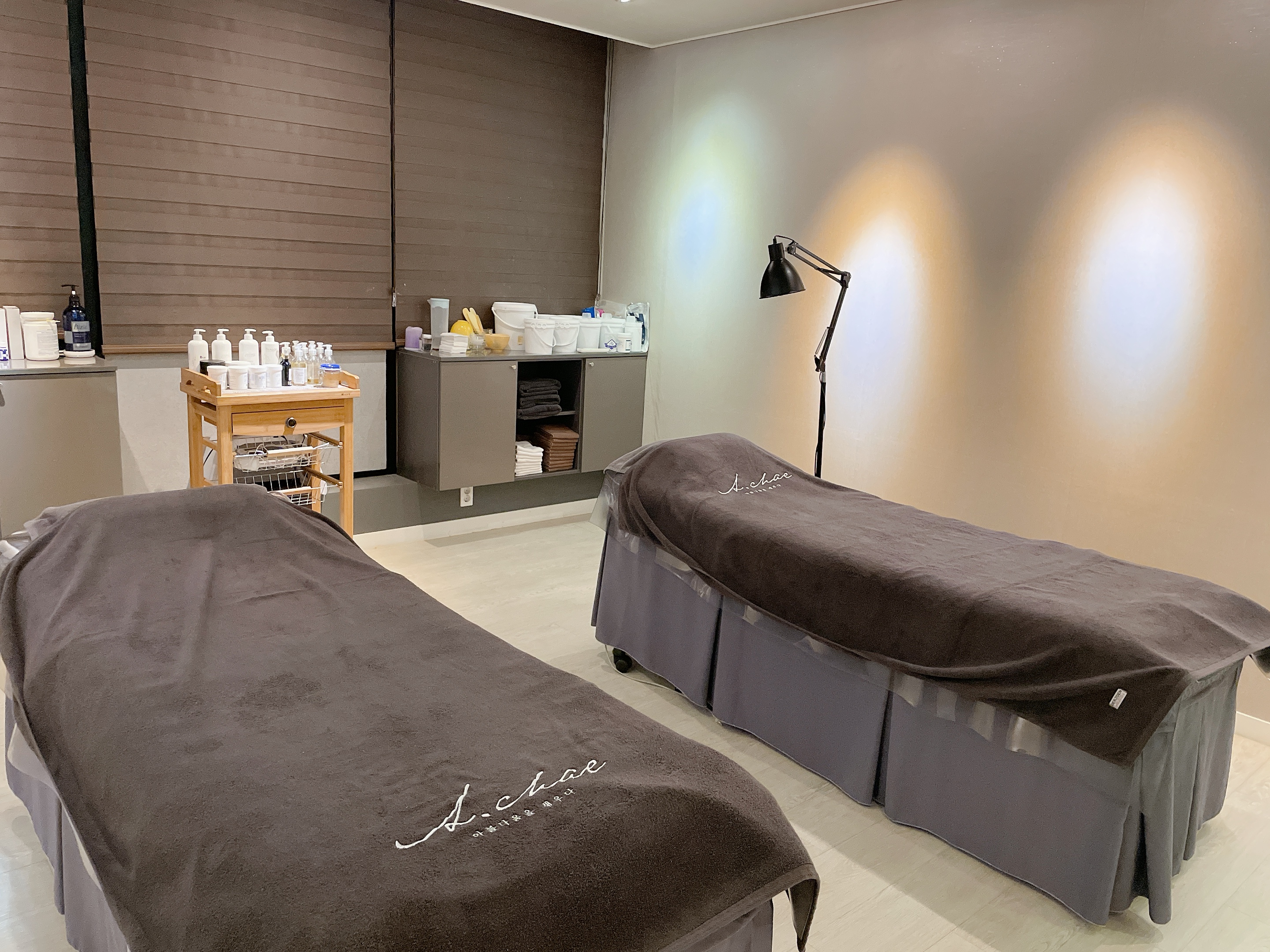 산전/산후 관리 전문 마사지 매장 아름다움을채우다 내부 공간