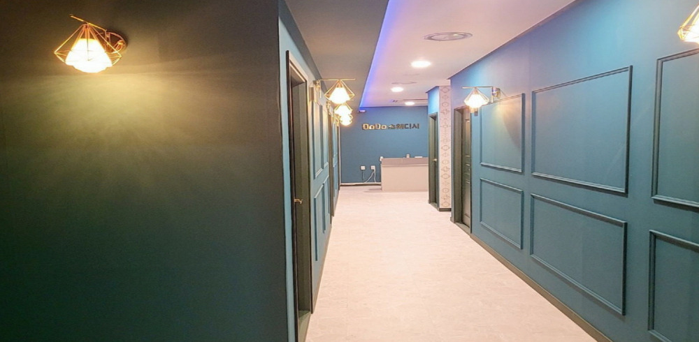 주변 태국마사지 추천 매장 젠틀맨스웨디시의 전체적인 인테리어 모습