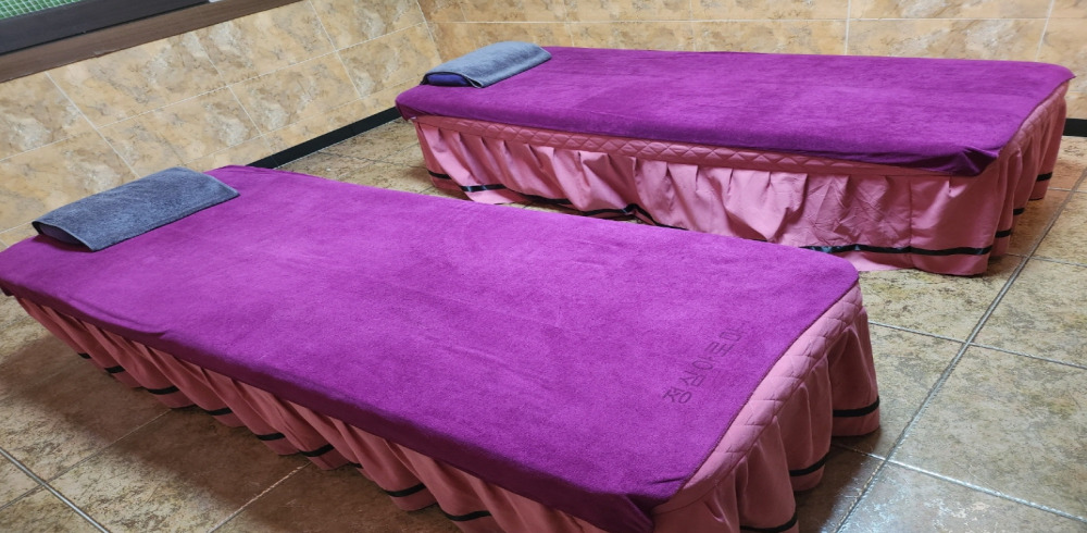 중국마사지 서비스가 제공되는 이도일동 애플아로마 매장 내부 사진