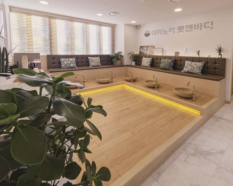 장승배기역,노량진역,상도역 인근 아로마, 건식/스포츠, 커플관리, 스웨디시, 풋케어, 산전/산후 서비스가 제공되는 더하노이풋앤바디의 전체 시설