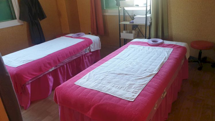 황후아로마 - 쌍정리 인근 한국마사지 전문 마사지 매장 전경