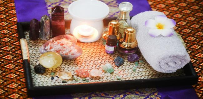 청라동 태국마사지 전문 에센스아로마의 깔끔하고 정돈된 내부 전경