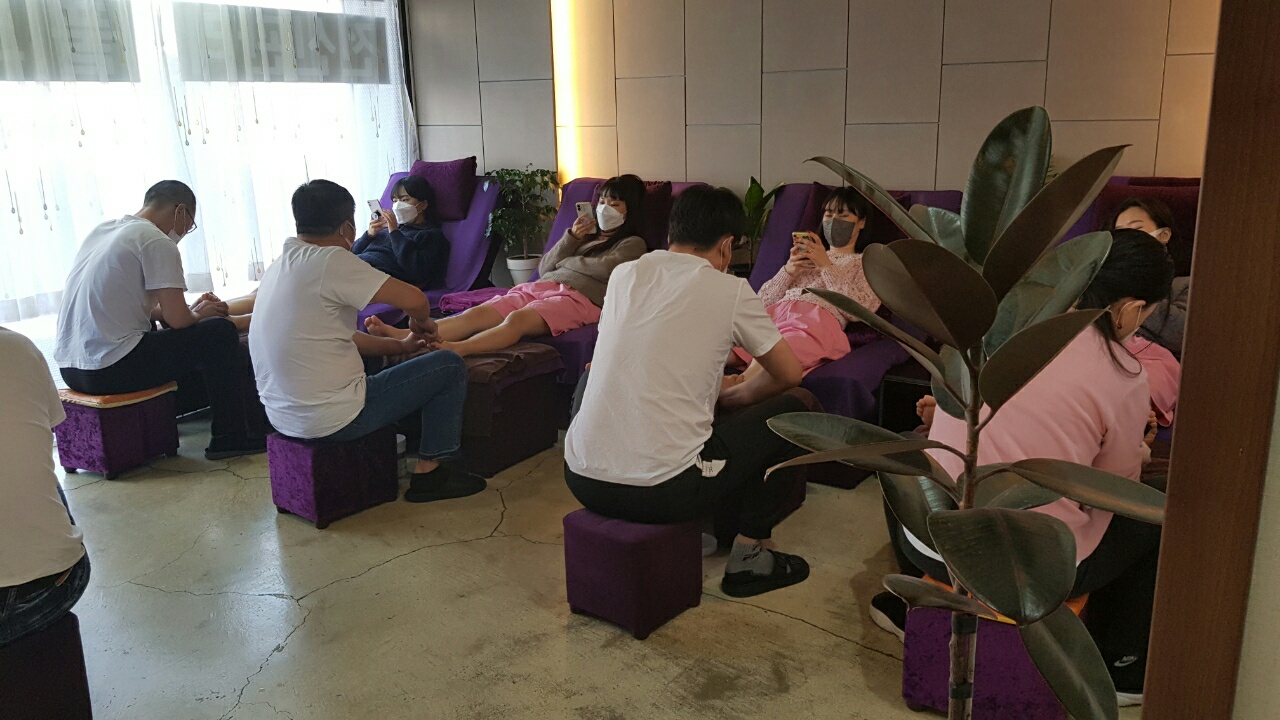 연향동 인근 중국관리사 마사지 전문 중화발관리의 아늑한 내부 시설 안내