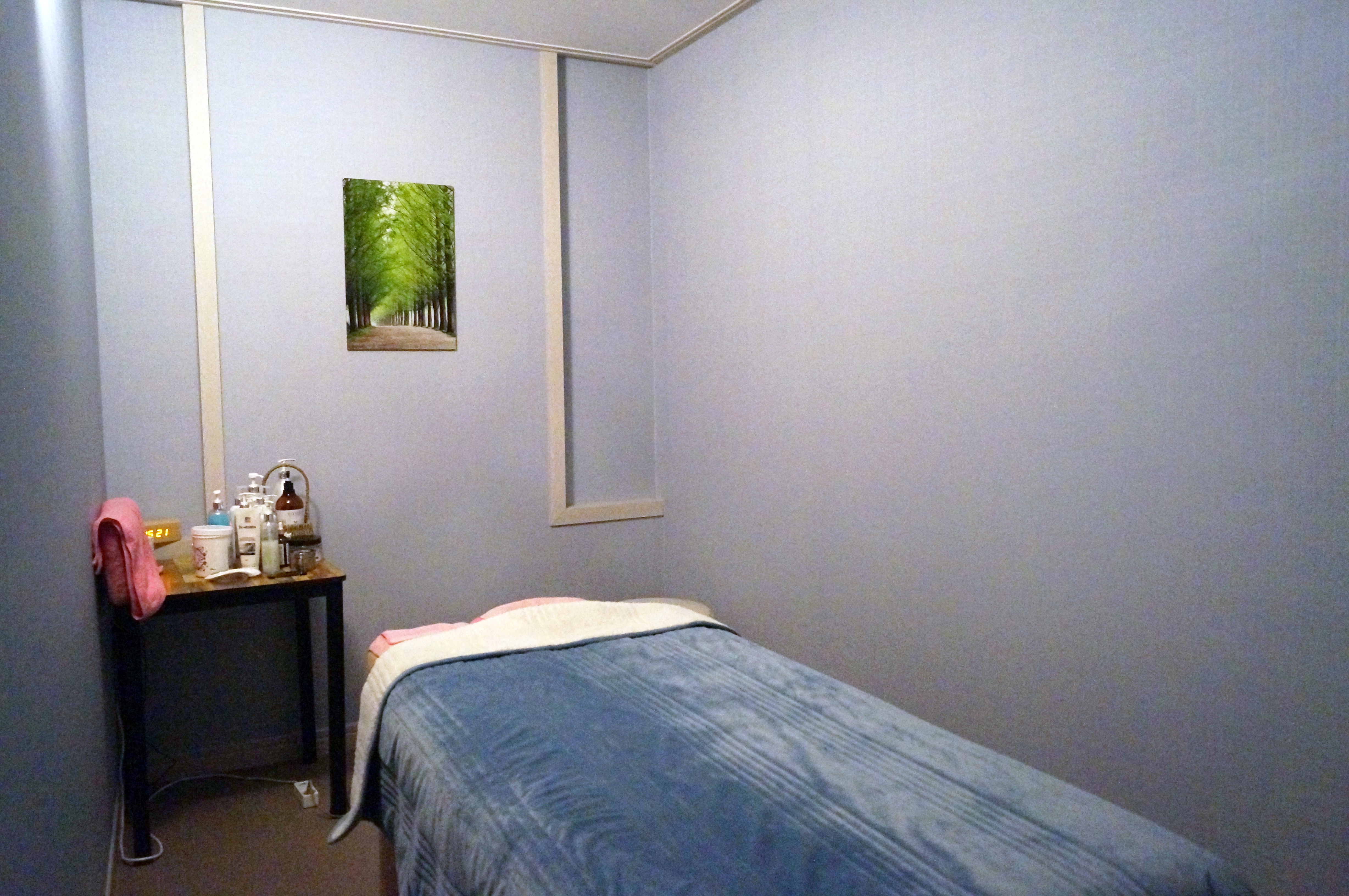 주변 태국마사지 추천 매장 블루테라피의 전체적인 인테리어 모습