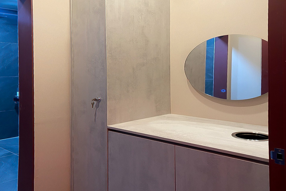 에스테틱 서비스가 제공되는 삼산동 리페어에스테틱 매장 내부 사진